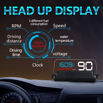 Affichage tête haute S7 5,8 pouces voiture GPS HUD / OBD2