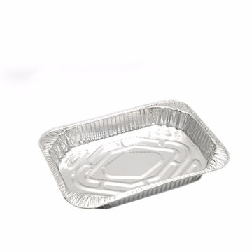 Buy Wholesale China Aluminum Foil Pan Round Gold Food Packaging