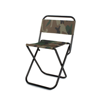 Small Folding Stool Portable Outdoor Camping Foldable Chair for Hiking  Fishing