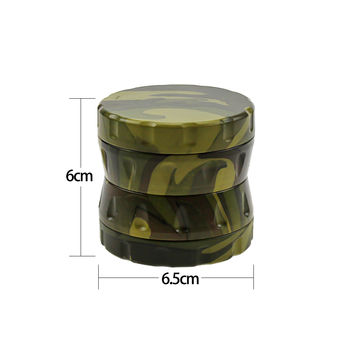 Achetez en gros Broyeur D'herbes En Aluminium Silicone, Broyeur à épices De  Camouflage De 2,5 Pouces 4 Couches 65mm Chine et Grinder à Herbes En  Aluminium Silicone, Couche De 2,5 Pouces 65