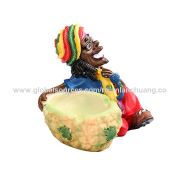 Achetez en gros Cendrier En Gros Figurine De Résine Unique Rasta Drôle  Personnalisée Chine et Cendrier à 1.32 USD