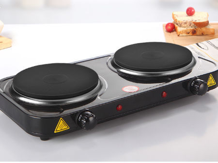 Buy Wholesale China Hot Plate Fast Heating Portable Dual Induction Electric  Stove Two Burner Electric Cooktop & Fast Portable Dual Induction Electric  Stove at USD 3.8