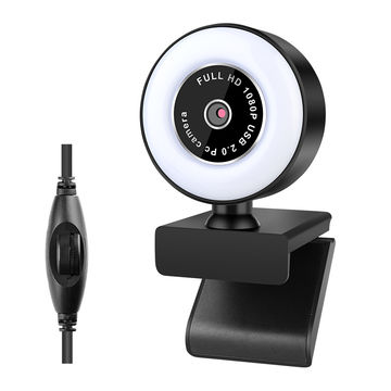 Buy Wholesale China Webcam 2k Mini Camera Fill Light Webcam With