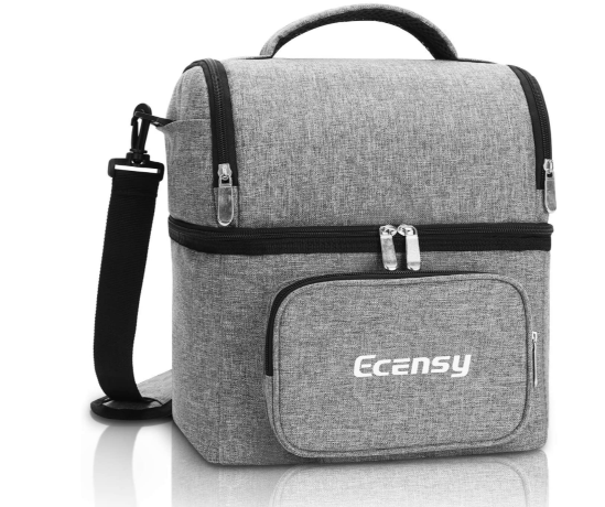 Insulated Lunch Bag for Women/Men - Reusable Lunch Box for Office Work  School Picnic Beach - Leakproof Cooler Food Bag Freezable Lunch Bag - China  Food Bag and Food Delivery Bag price