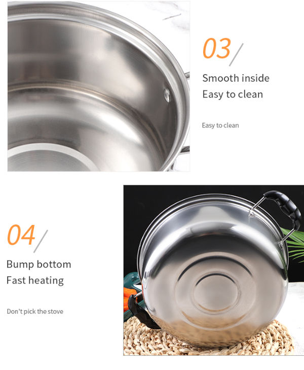 Material Sources Pot China Cheap wholesale ten-piece stainless steel soup pot on Global ...