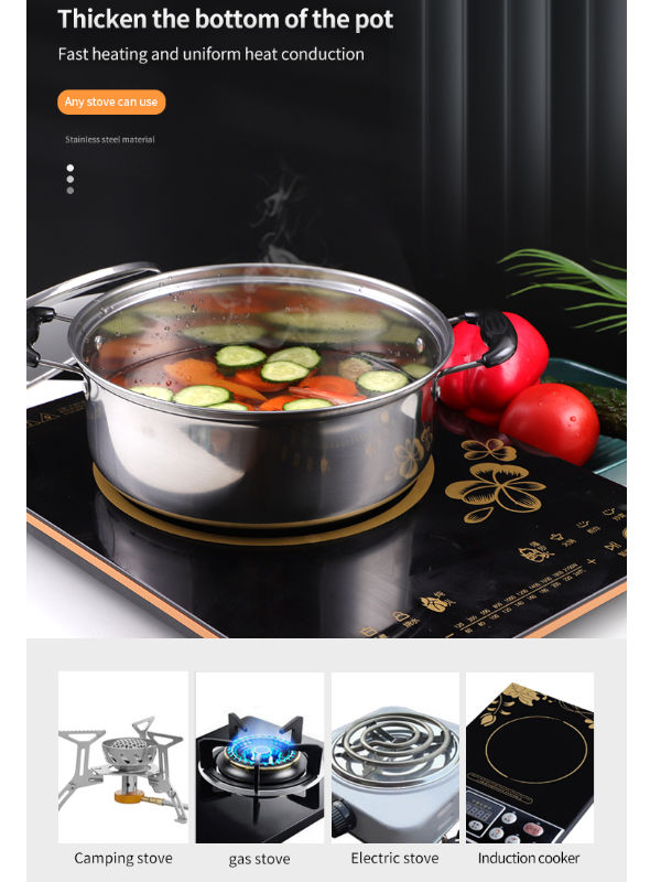 Material Sources Pot China China wholesale ten-piece with glass cover stainless steel pot on ...