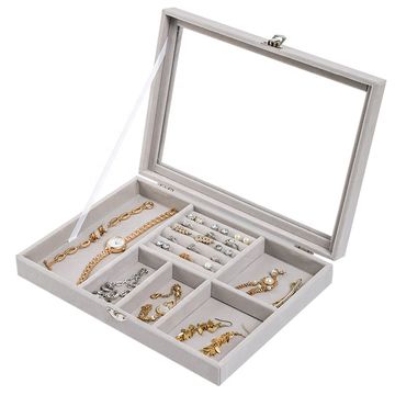 24Pcs gifts under 5 dollars ring jewelry case jewelry storage holder