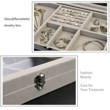 Buy Wholesale China Wholesale Earring Ring Necklace Girls With Lock Jewelry  Box Organizer Velvet Jewelry Storage & Jewelry Storage at USD 1.99