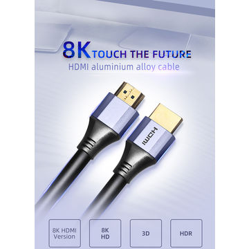 HDMI-A Male to Male 4K HD Cable 1.5/2/5M Black
