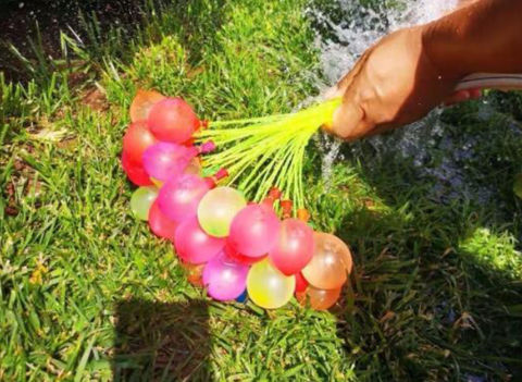 KVJ JOY 666 Pcs Self Sealing Water Balloons Quick Easy Summer Splash Fun Outdoor Game Backyard Kids and Adults Party Water Bomb Fight