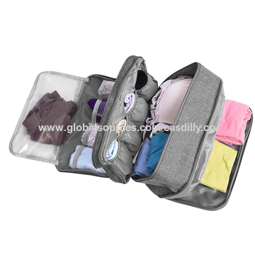 Waterproof Underwear Shoes Storage Bags Travel Vacuum Bags for Clothes  Zipper Organizer Bag - China PVC, Transparent Bag