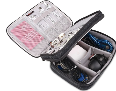 China 3Pcs/Set Computer Cable Electronic Organizer Travel Packing ...