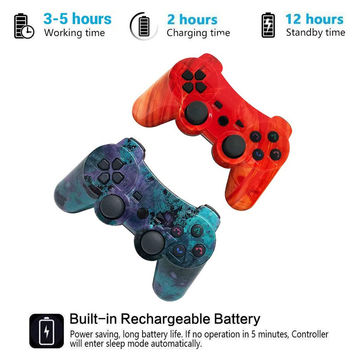 6 Colors Rechargeable Wireless Controller Remote for Sony PS3 PlayStation 3