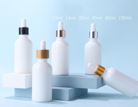 10ml 15ml 20ml screen printing skin care body oil glass bottle