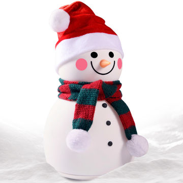 Miniature Snowman with Christmas Presents