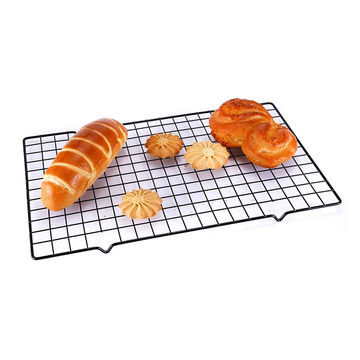 3pcs/set Stainless Steel Nonstick Baking Rack, Cooling Rack, Oven Safe Wire  Rack, Suitable For Cookies, Cakes And Baking, Foldable