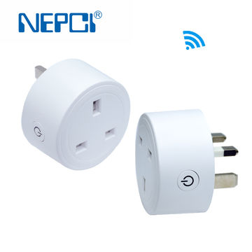 Enchufe Inteligente WiFi Tipo EU NEPCI XJY-ZN-16, Toma de Corriente Inalámbrica Inteligente Compatible con ISO y Android 16A