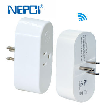 Enchufe Inteligente WiFi Tipo EU NEPCI XJY-ZN-16, Toma de Corriente Inalámbrica Inteligente Compatible con ISO y Android 16A