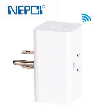 Enchufe Inteligente WiFi Tipo EU NEPCI XJY-ZN-16, Toma de Corriente Inalámbrica Inteligente Compatible con ISO y Android 16A
