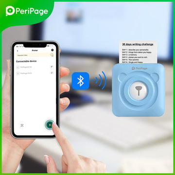 PeriPage Bluetooth Portable Thermal Pocket Printer - White