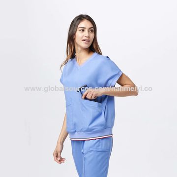 Buy Wholesale China Women Sport Nursing Scrub Casual Medical Scrub Uniform  Set & Medical Scrub at USD 10.5