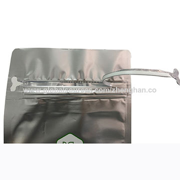 food grade ziplock plastic bags, silver zip lock aluminium foil