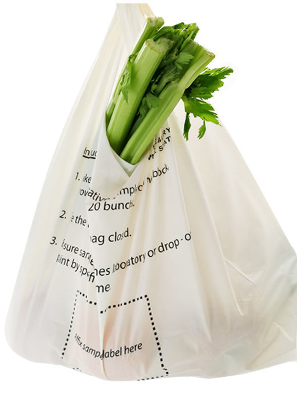 China Top quality biodegradable supermarket plastic carry shopping bags