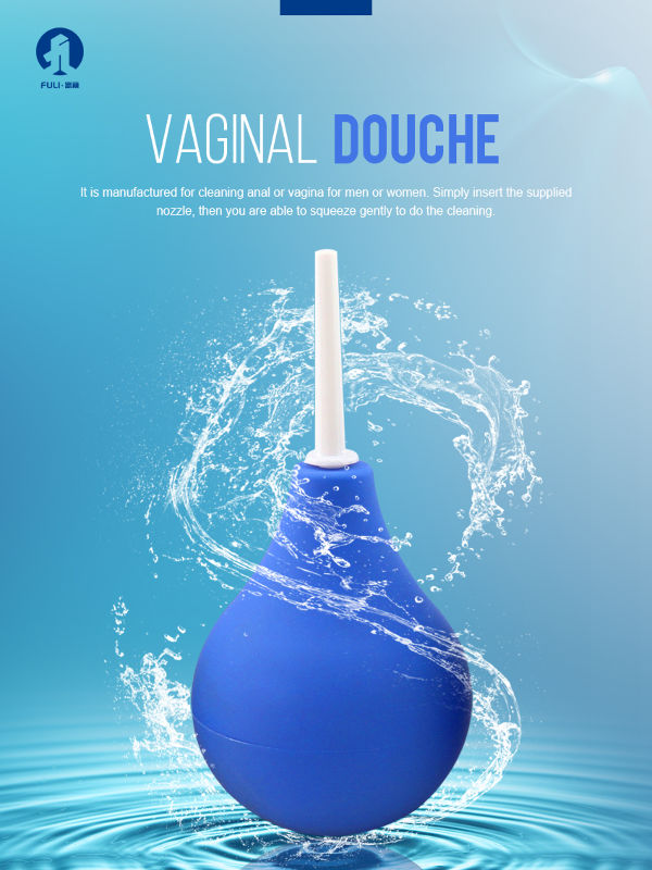 Système de Nettoyage Vaginal Réutilisable Douche Anale Kit de Netto