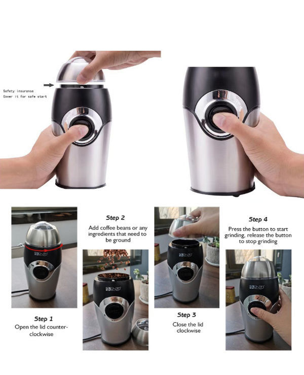 dsp coffee bean grinder household mini