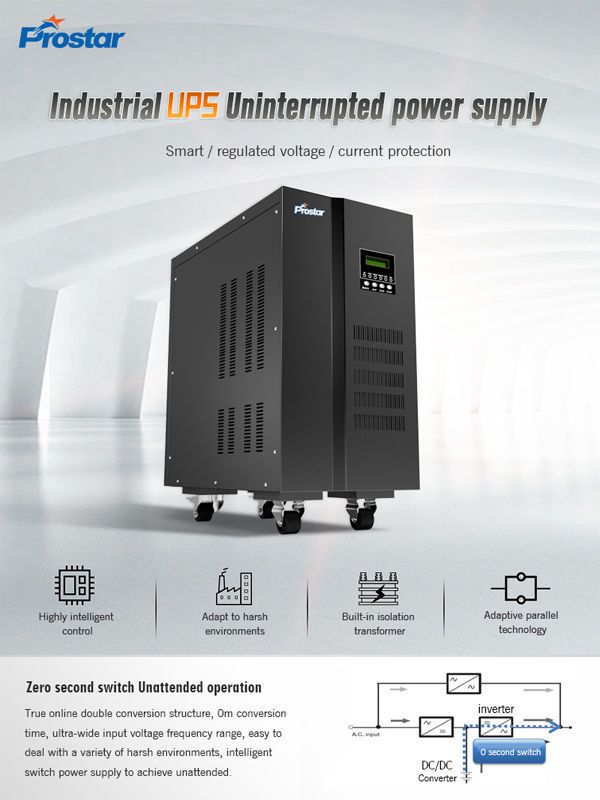 1KVA Tower Online Low Frequency UPS, Tower UPS Online UPS 1kva low ...