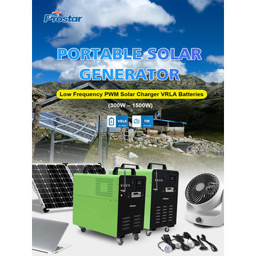 Prostar generador de energía solar portátil 3000w de central eléctrica