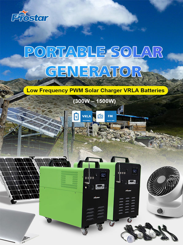 Prostar onda sinusoidal pura generador solar portátil 1000w - Guangdong  Prostar New Energy Technology Co., Ltd.