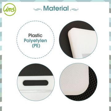 Buy Wholesale Taiwan Thin White Juice Grooves Pe Plastic Cutting Board &  Thin White Juice Grooves Pe Plastic Cutting Board at USD 2.16