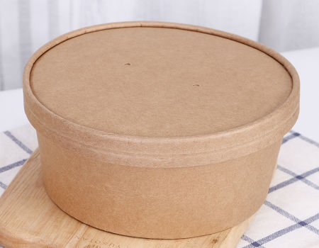 Small Handled Bowl with Lid – Brown Paper Thrift