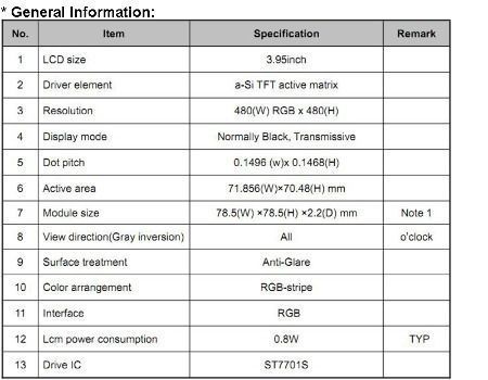 tft display power consumption supplier