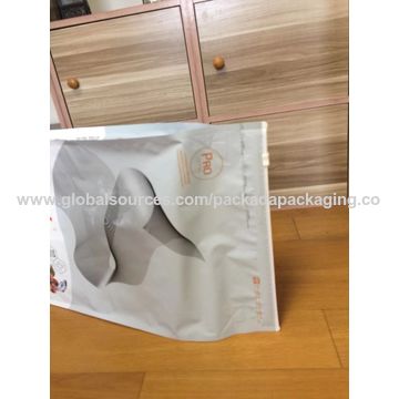 China Flat Bottom Packaging Bags,slider stand up pouch for pet food ...