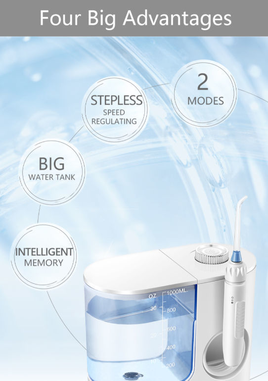 China 2021 water flossers electric dental floss for teeth portable