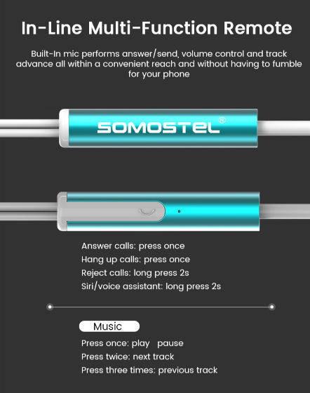 China Somostel Cj12 Double Drive In Ear Earphone Bass Subwoofer Stereo Wired Earphones Microphone On Global Sources Headset Wired Earphones New Protector