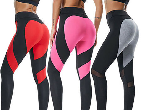 CHSDCSI Leggings Women Ladies Polyester Spandex Colorful Heart Print  Elastic Sexy Womens Leggins Tights Workout Breathable Pants - AliExpress