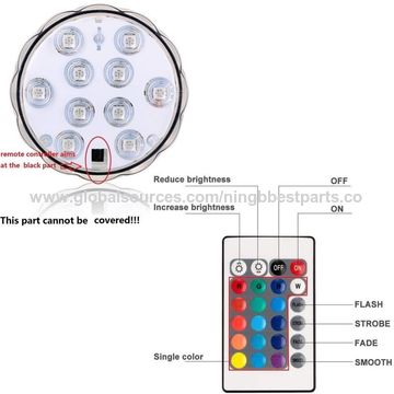 Submersible Single LED Battery Lights