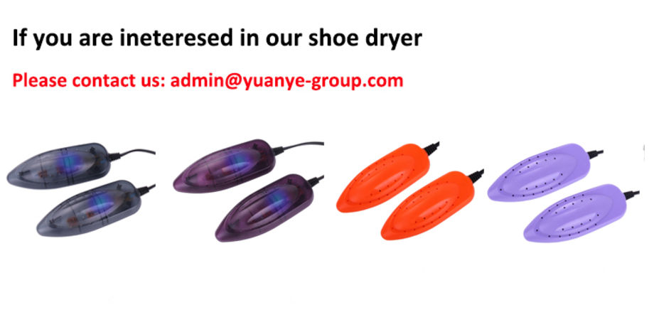 Compre Secador De Zapatos De Luz Uv Portátil Eléctrico y Secador De Zapatos  de China por 3.2 USD