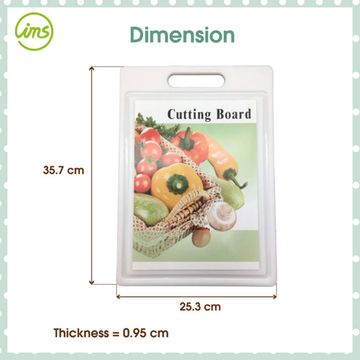 Buy Wholesale Taiwan Thin White Juice Grooves Pe Plastic Cutting Board &  Thin White Juice Grooves Pe Plastic Cutting Board at USD 2.16