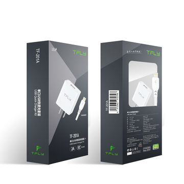 Carregador Rápido 2A 10W Universal de Viagem, Carregador USB de Parede com Cabo Tipo C Micro USB Lightning