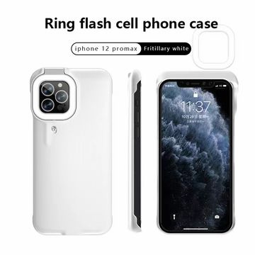 New LED Luminous Selfie Ring Light Design Phone Case for iPhone 13 Promax  12 Promax 12 Mini - China iPhone 13 Promax Phone Case and iPhone 12 Promax  Phone Case price