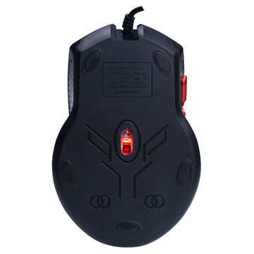 Mouse Gaming GS Professionale 2400DPI LED Ottico 6D USB – Design Ergonomico Con Retroilluminazione, Plug & Play Per PC E Laptop