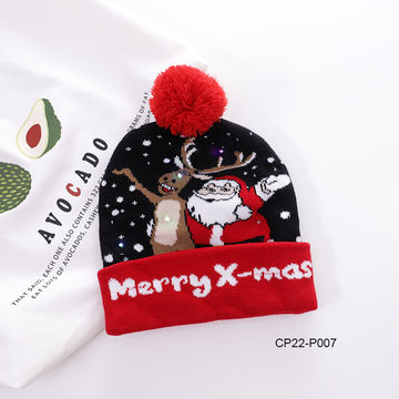 Buy Wholesale China Knit Hat Christmas Party Ball Warm Earmuffs