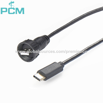 Câble d'extension HDMI mâle à femelle sur mesure avec trous de vis