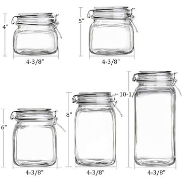 Buy Wholesale China 23oz Round Glass Jars Glass Jar With Lids Bulk 750ml Glass  Food Storage Jars For Kitchenware Bottles & Glass Jars at USD 0.62