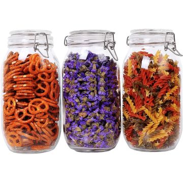 Buy Wholesale China European Large Wedding Glass Candy Jars With Lids & Glass  Candy Jars at USD 3