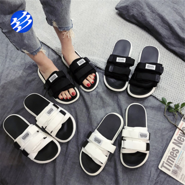 2023 Luxury Black Letter Carved Mens Velcro Sandals Designer Casual Slides  For Beach And Fashion From Sylviashoes, $74.84 | DHgate.Com